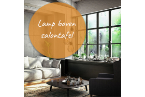 blog lamp boven salontafel