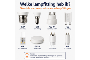 Welke lampfitting heb ik?