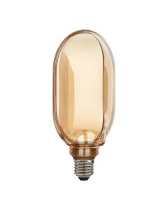 Bailey Spiraled Ring O100 E27 4W 170lm 1800K Goud  100x189mm