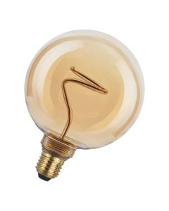 Bailey Spiraled XL G125 E27 4.9W 200lm 1800K Goud  125x164mm