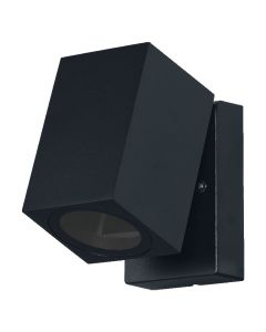 Ledvance Wandarmatuur Endura Classic Cube Zwart IP44 1x GU10 kantelbaar (niet inbegrepen)