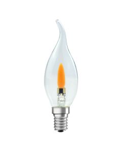 LEDmaxx LED Tipkaarslamp vlameffect E14 1W 1900K Flicker Flame
