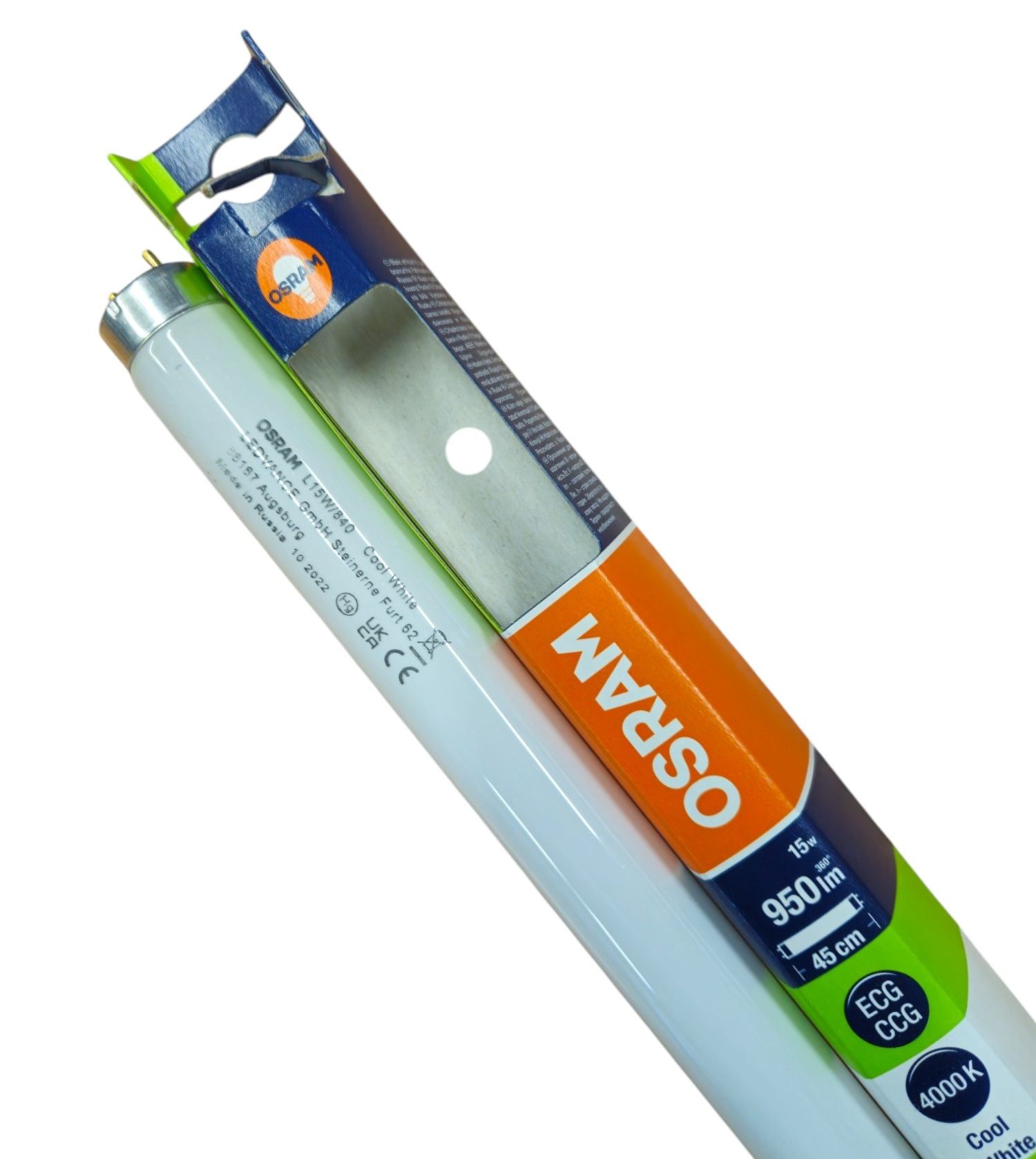 Osram T8 L 15W/840 Lumilux Cool White Lengte 43.7cm | SameLight.nl