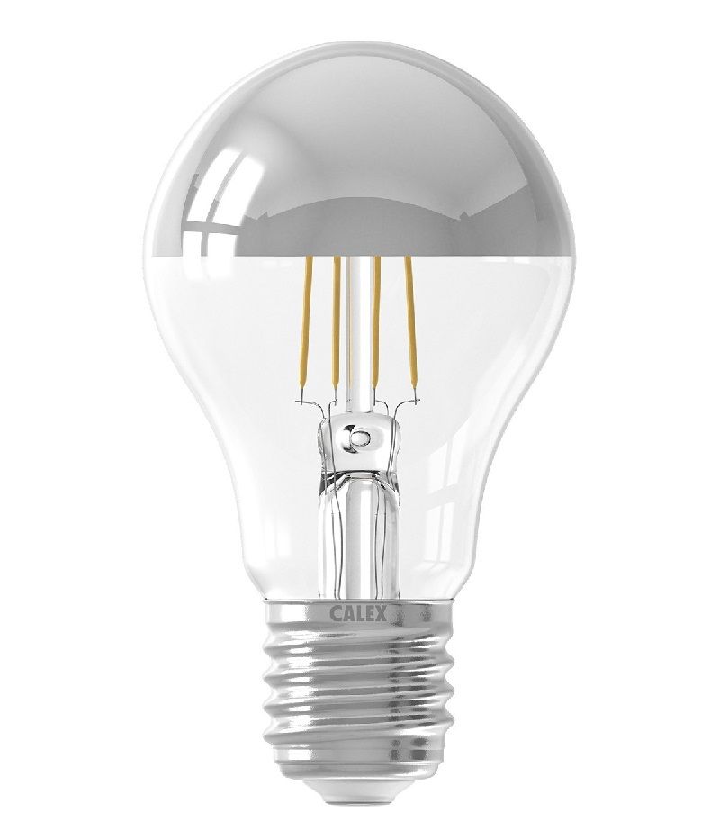 verliezen Citaat As Calex LED kopspiegellamp Zilver E27 4W 2300K Dimbaar | SameLight.nl