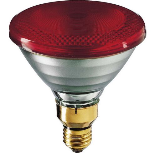 klep krans Structureel Philips Infraroodlamp PAR38 IR 175W E27 Rood | SameLight.nl