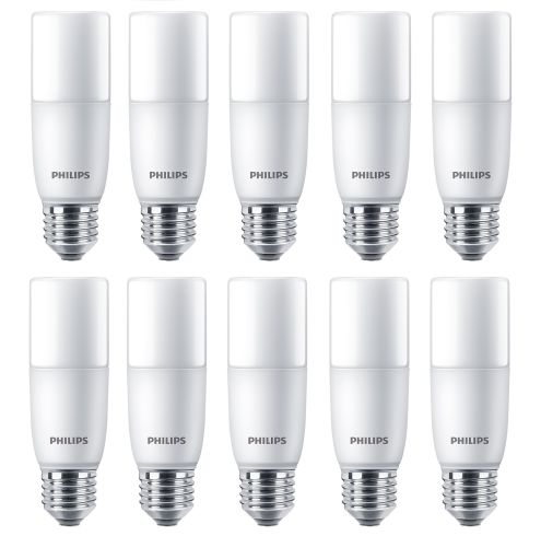 vertalen passie Oxide 10 stuks Philips LED Buislamp E27 9.5W 3000K | SameLight.nl