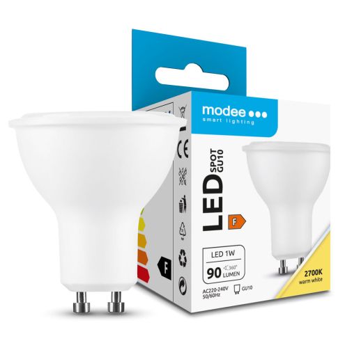 Led gu10 1w 2700k discount