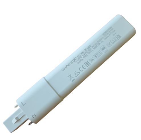 Philips LED PL S 2P G23 5W 840 550lm vervangt PL S 9W 840 2P Dulux S 9W 840 SameLight