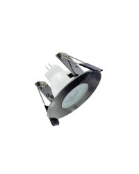 Integral Evofire Mini Inbouwspot Ø6.4cm Zwart Chroom IP65 | Zaagmaat 4.5cm | Voor MR11 GU4 of PAR11 GU10