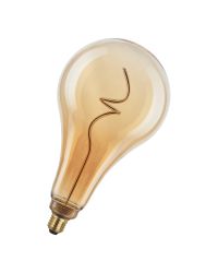 Bailey Spiraled XL A165 E27 4.9W 200lm 1800K Goud Dimbaar LED Filament