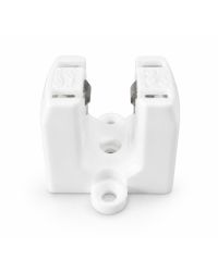 2GX13 lamphouder voor TL5 cirkellamp - schroefbevestiging - wit
