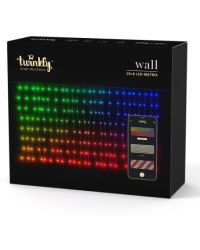 Twinkly verlichtingsgordijn meerkleurig 200 LED-lampjes met mobiele app