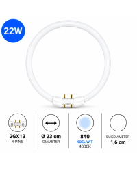 Osram Lumilux T5 FC 22W/840 | 2GX13 | 23cm