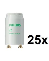 25 stuks Philips Starter S2 2-22W