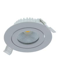 LED inbouwspot Wit slimfit Ø8.2cm 5W 420lm 60º 2700K Cri90 IP44 | zaagmaat 7.5cm