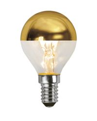 Filament LED kopspiegellamp goud E14 3.5W 2700K Dimbaar