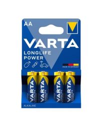 4 stuks Varta AA LR6 Alkaline Batterijen