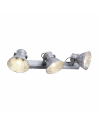 Paul Neuhaus Samia plafondlamp 3-lichts E27 industrieel metaal verstelbaar