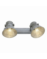 Paul Neuhaus Samia plafondlamp 2-lichts E27 industrieel metaal verstelbaar