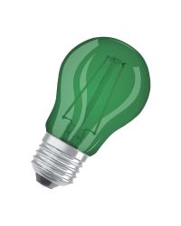 Osram led lamp gekleurd E27 1.6W Groen Niet dimbaar