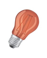Osram led lamp gekleurd E27 1.6W Oranje Niet dimbaar
