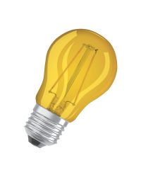 Osram led lamp gekleurd E27 1.6W Geel Niet dimbaar
