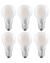 6 stuks Osram LED lamp E27 7.5W 1055lm 2700K Mat Niet-Dimbaar A60