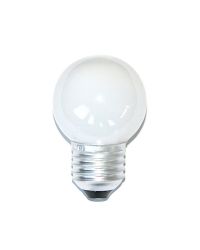 OP=OP LEDmaxx LED kogellamp E27 0.8W 50lm 3000K Opaal Niet-Dimbaar P45