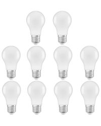 10 stuks Ledvance LED lamp E27 4.9W 470lm 2700K Mat Niet-Dimbaar A55