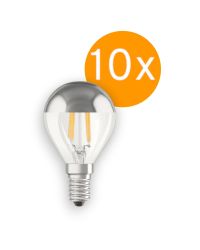 Ledvance LED kopspiegellamp zilver E14 4W 350lm 2700K 