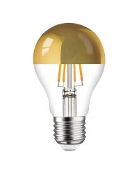 Ledmaxx led kopspiegellamp goud E27 5W 2200K Niet dimbaar