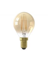 Calex LED kogellamp E14 3.5W 2100K Goud dimbaar