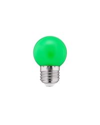 Thorgeon LED kogellamp gekleurd E27 1W Groen Niet-Dimbaar P45