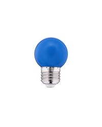 Thorgeon LED kogellamp gekleurd E27 1W Blauw Niet-Dimbaar P45