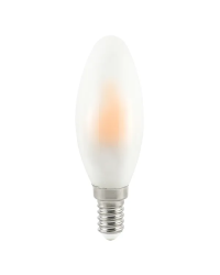 Thorgeon LED kaarslamp vlameffect E14 0.5W 1800K flikkerlamp mat