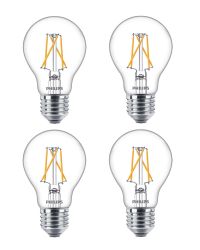 4 stuks Philips SceneSwitch LED E27 7.5W-3W-1.6W 3-Staps dimbaar