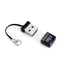 Integral USB 2.0 microSD Card Reader | Compacte Kaartlezer voor microSD / microSDHC / microSDXC | USB Type-A