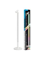 Modee LED Smart Ambient Floor Lamp 10W 3CCT + RGB + Remote (500 lumens) White