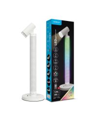 Modee LED Smart Ambient Table Lamp 7.5W 3CCT + RGB + Remote (500 lumens) White