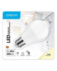 Modee LED lamp met bewegingssensor E27 8.8W 806lm 4000K Koel Wit | 