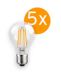 Ledmaxx LED lamp E27 5W 540lm 2200K Helder 