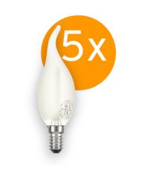 Ledmaxx LED Tip Kaarslamp E14 4W 450lm 2700K Mat 