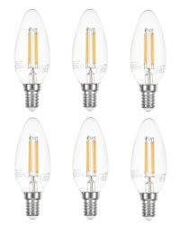 Ledmaxx LED kaarslamp E14 4W 440lm 2700K helder 