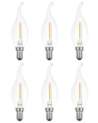 Ledmaxx LED tip kaarslamp E14 1W 120lm 2200K helder 