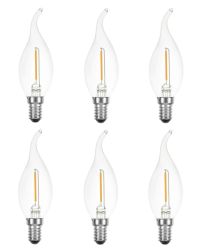 Ledmaxx LED Tip Kaarslamp E14 1W 120lm 2700K Helder 