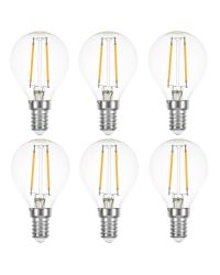 6 stuks LEDmaxx LED Kogellamp E14 2W 220lm 2200K Helder Niet-Dimbaar