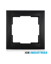 ION Industries Afdekraam 1-voudig | E1 | Mat Zwart RAL 9017
