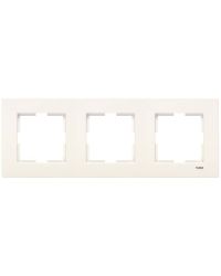 Panasonic Afdekraam 3-voudig Creme