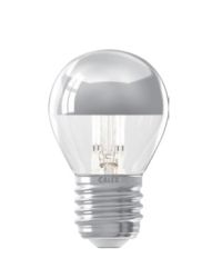 OP=OP Calex LED kopspiegellamp Zilver E27 3.5W 250lm 2700K Dimbaar P45