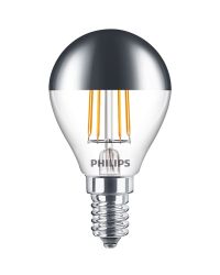 Philips led kopspiegellamp Zilver E14 4W 2700K Niet dimbaar